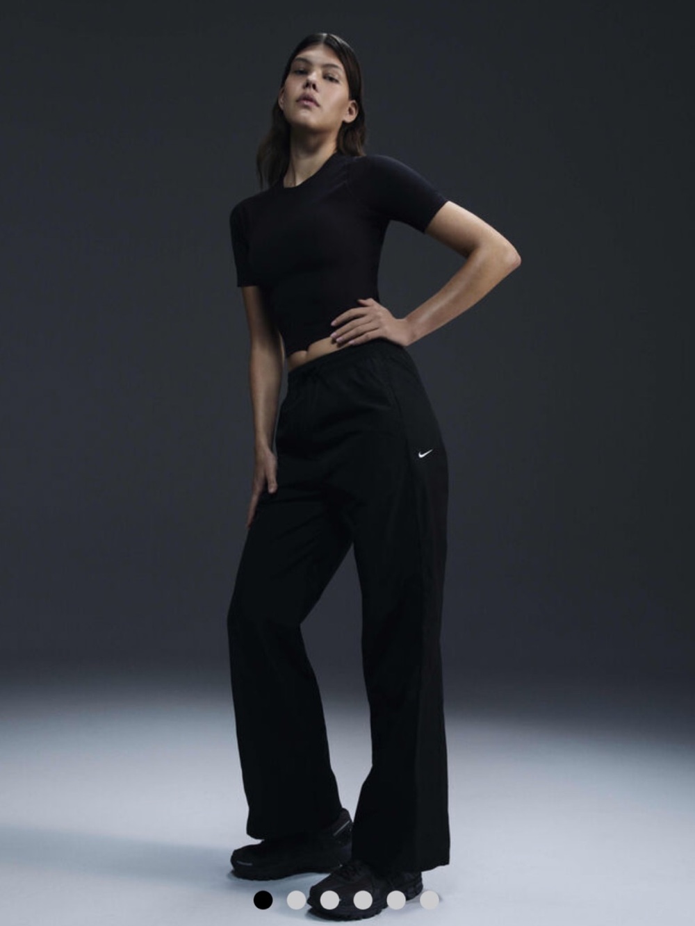 Nike Sportswear Windrunner Women's High-Waisted Woven Open-Hem Pants, NWT, Small